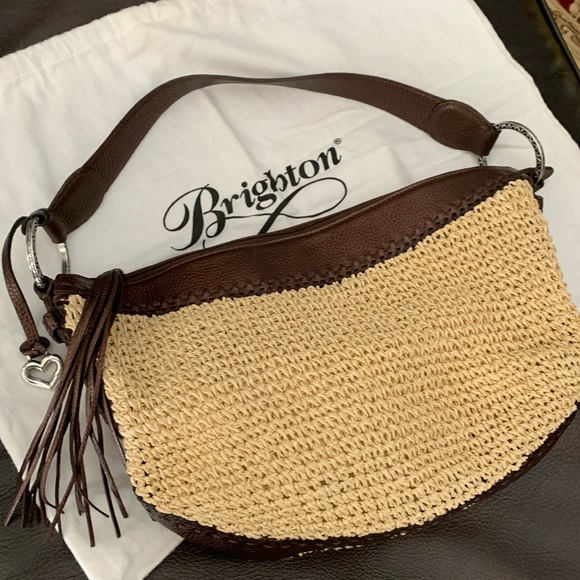 Brighton Handbags - Brighton Shabby Chic Hobo Purse NWOT